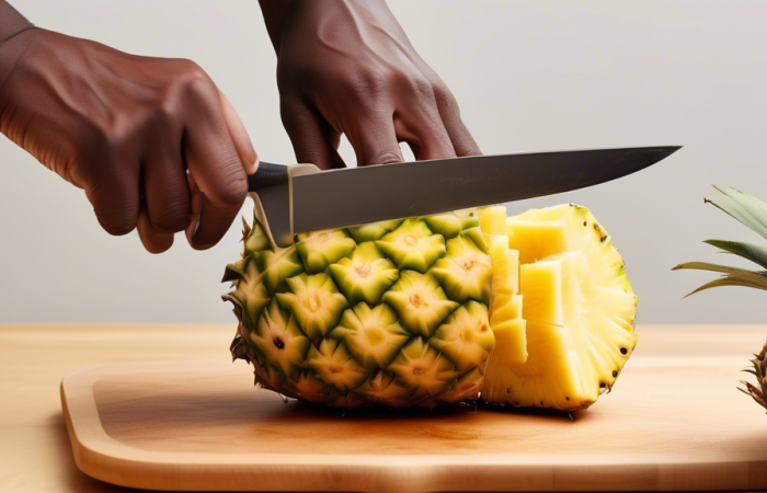 Pineapple Cutting Hack: How to Cut a Pineapple Easily